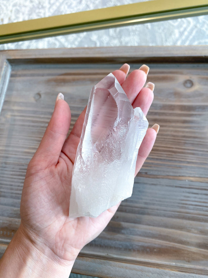 Lemurian Star Seed Quartz - Get Exact listing - 281 grams