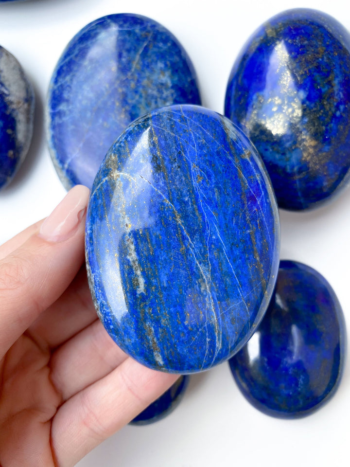 QUALITY Lapis Lazuli Palm Stone