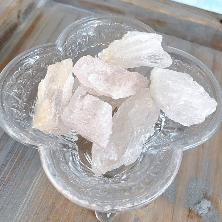 Rough Morganite Specimens
