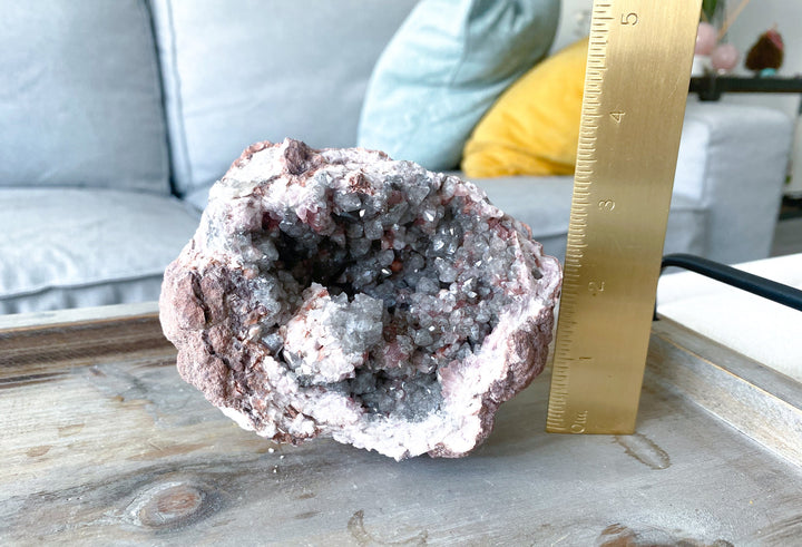 RARE BLACK Amethyst Geode