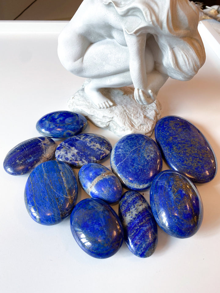 QUALITY Lapis Lazuli Palm Stone