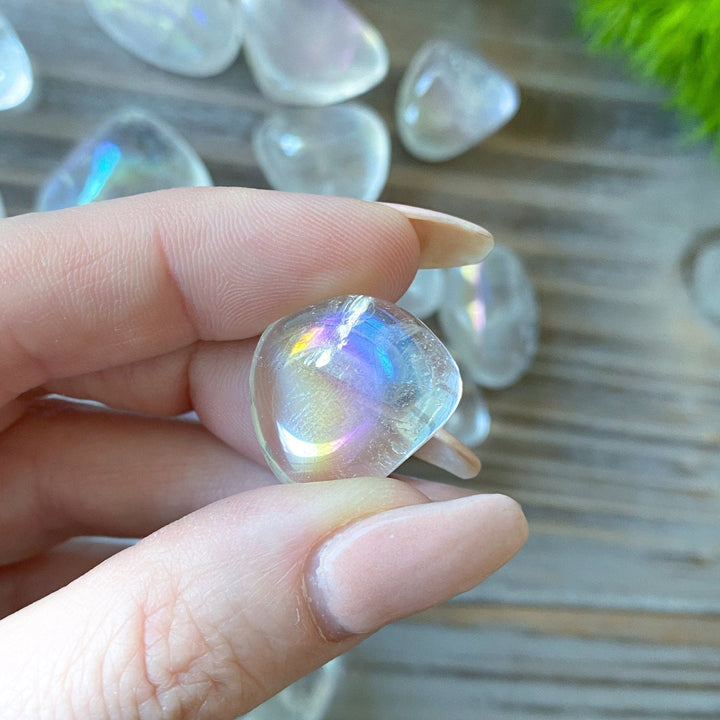 Angel Aura Tumble Stone