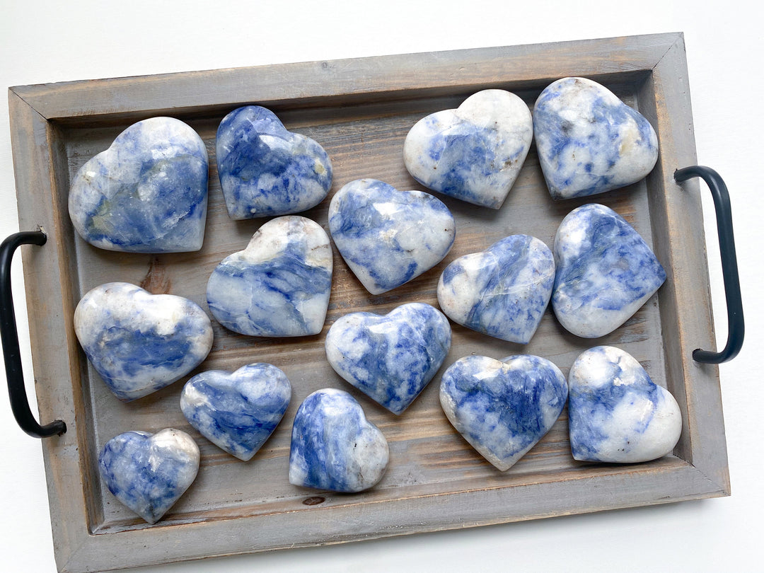 Afghanite Heart Carving - Choose Size