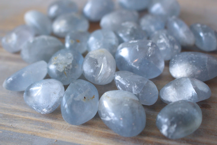 B Quality Celestite Tumble Stone