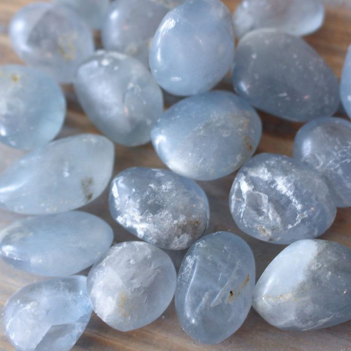 B Quality Celestite Tumble Stone