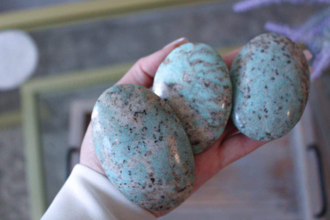 LARGE Amazonite Palm