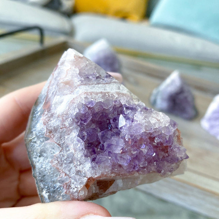 CHOOSE Your Amethyst Top Polish Cluster