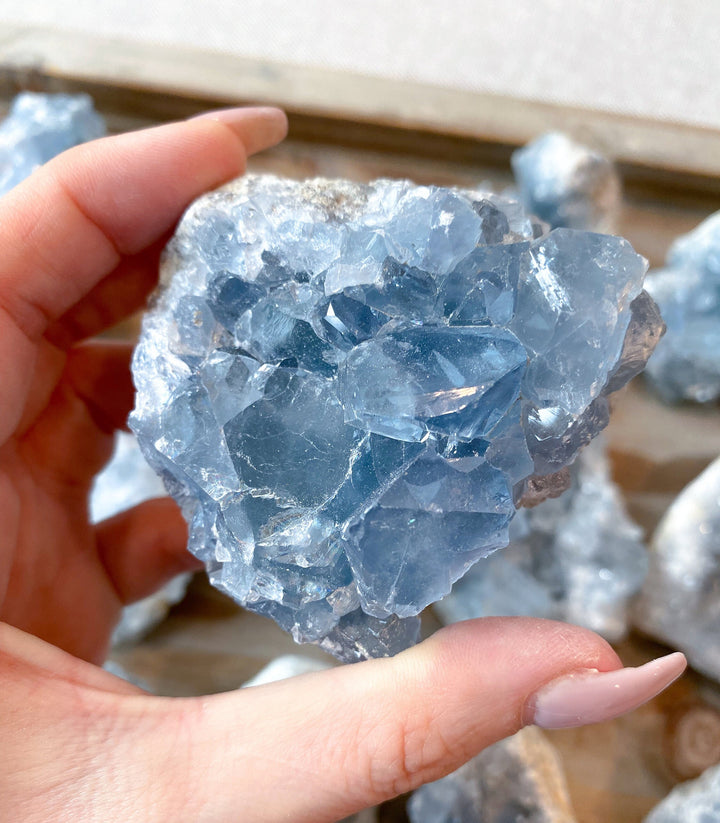 CHOOSE Your Celestite Cluster - Celestite Stone