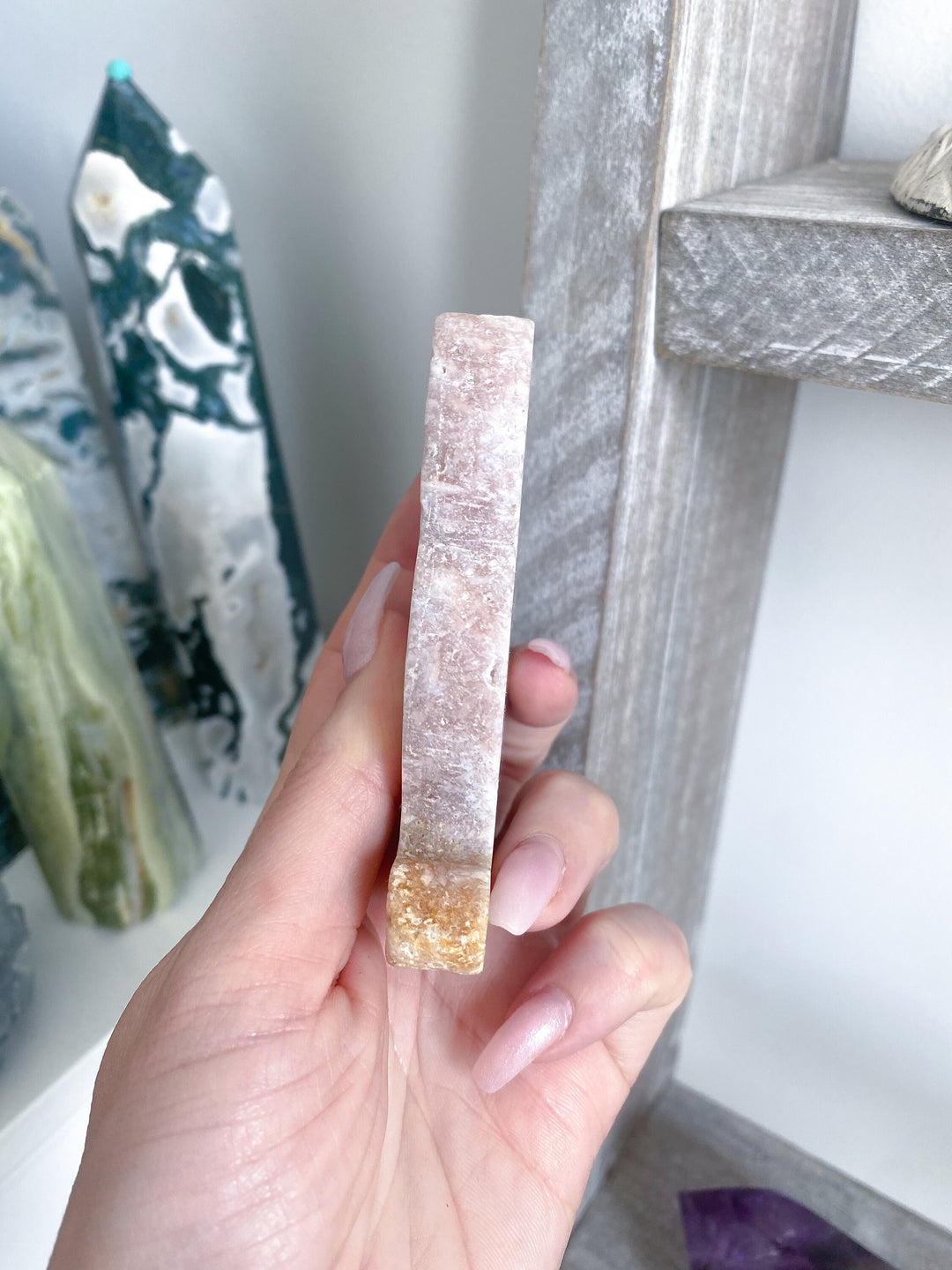 Pink Amethyst Cat - Protection - Energy Cleanse Crystal - Calming Stone - Creativity - Crown, Third Eye Chakra