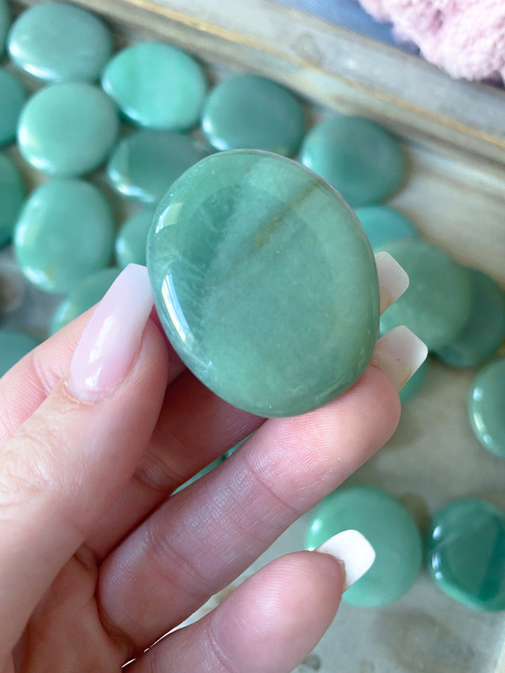 Green Aventurine Coins - Money Attractor