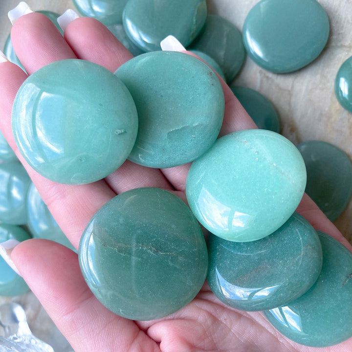 Green Aventurine Coins - Money Attractor