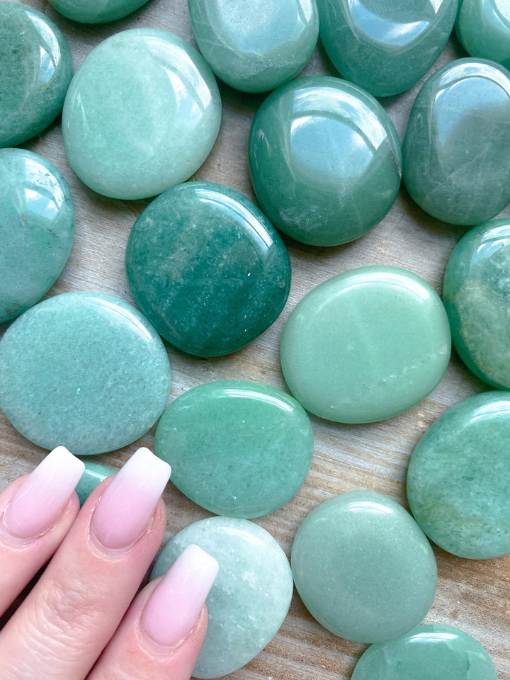 Green Aventurine Coins - Money Attractor