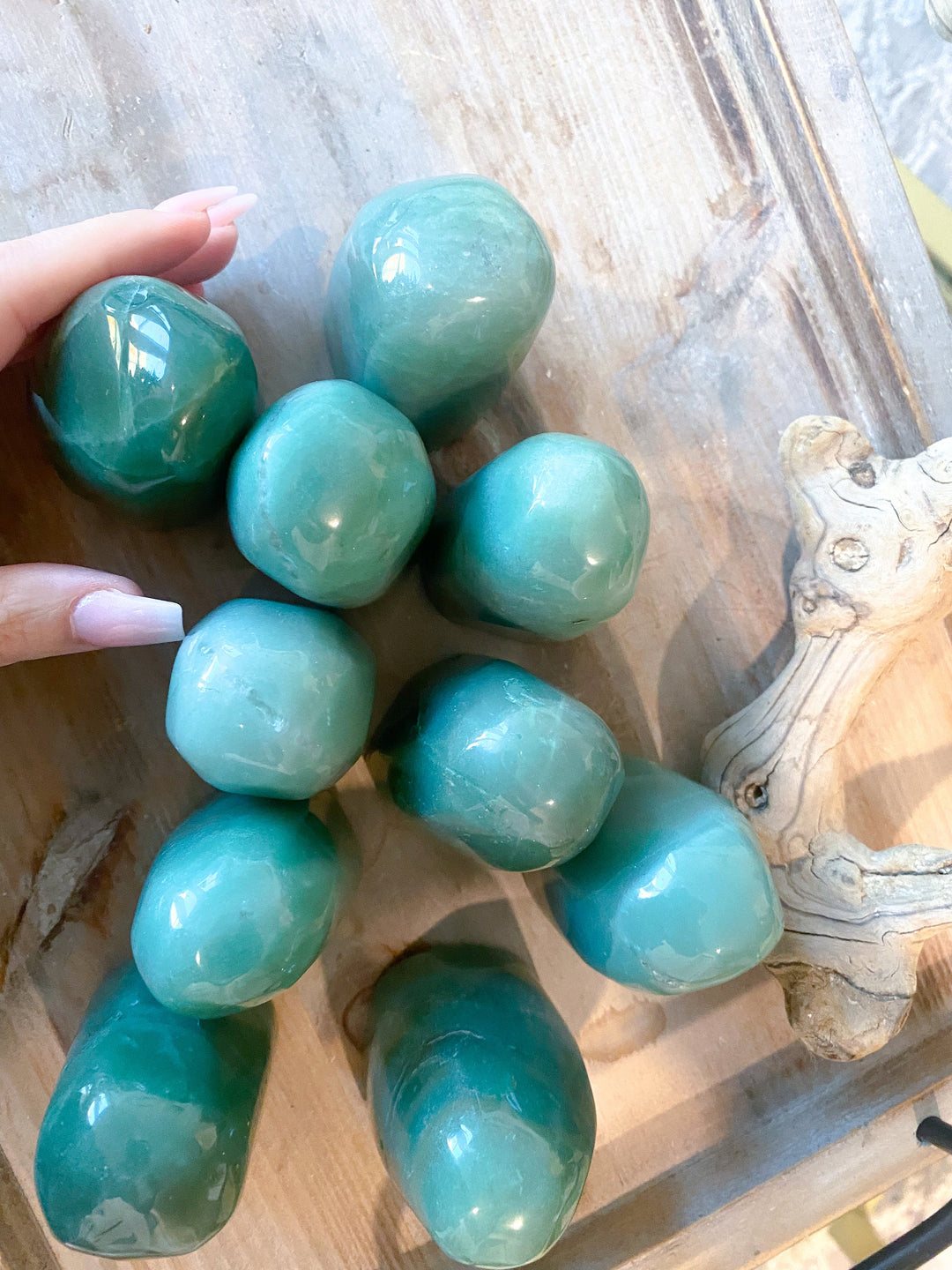 ABUNDANCE - Green Aventurine Freeform