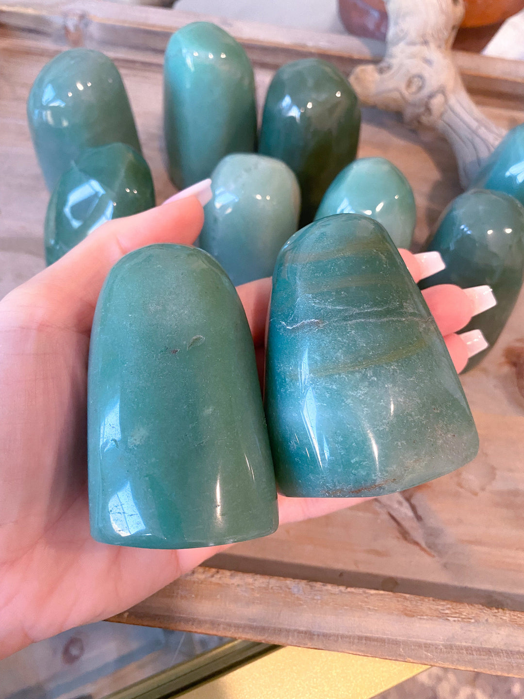 ABUNDANCE - Green Aventurine Freeform