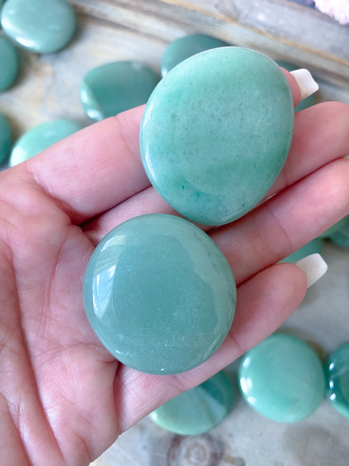 Green Aventurine Coins - Money Attractor