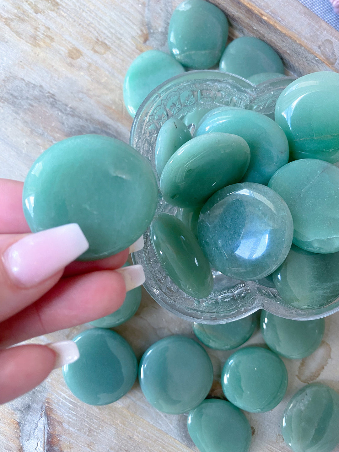 Green Aventurine Coins - Money Attractor