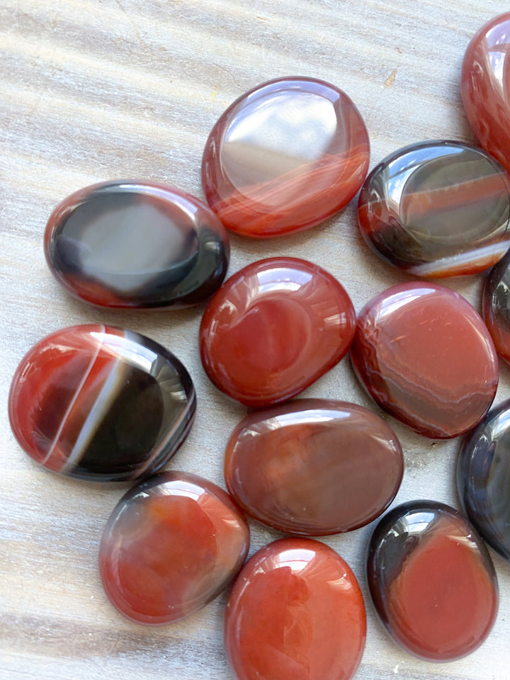 Small Carnelian Coins - You Choose Style