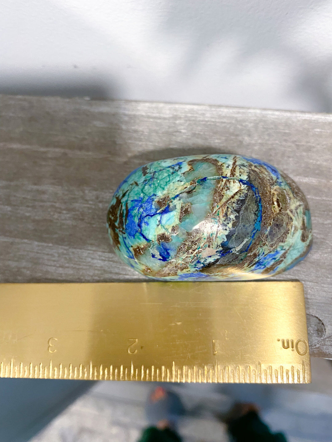 RARE A Grade Azurite Malachite freeform - Releasing Old Patterns - Openness Crystal - Love Stone - Creativity - Empathy - Personal Evolution