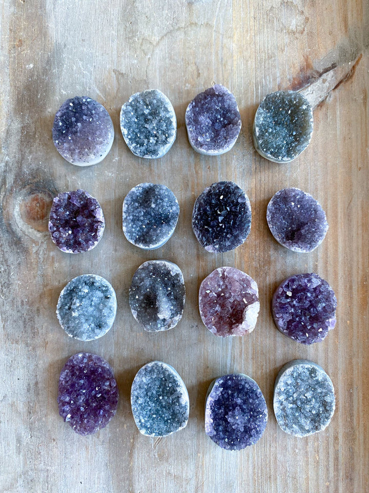 Mini Rainbow Amethyst Cluster - You Choose