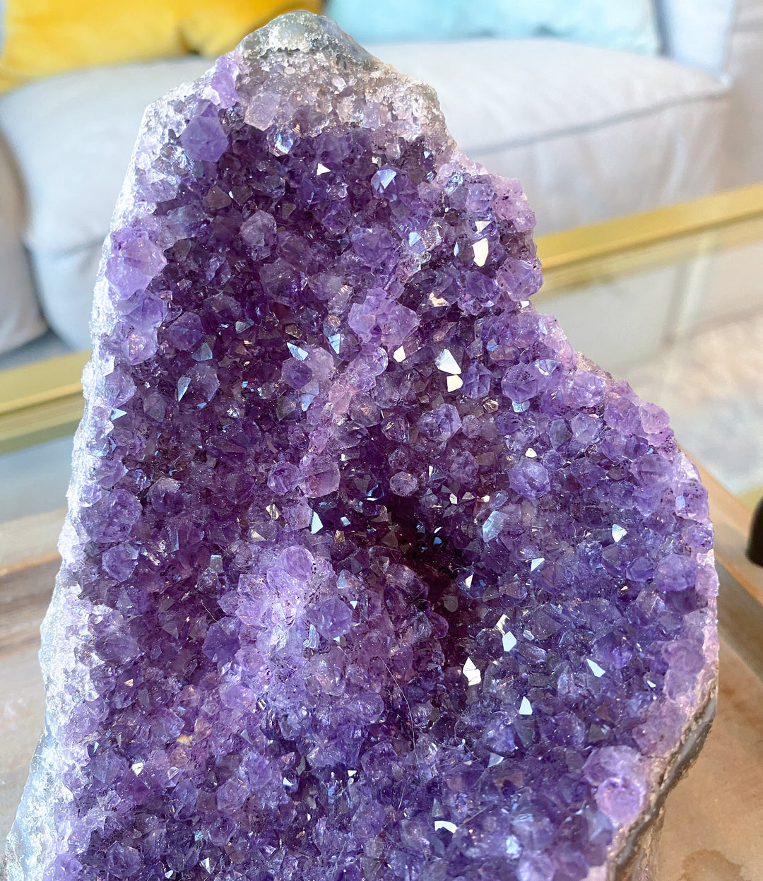 XL Amethyst Cluster 5" Geode