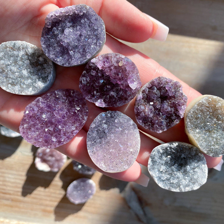 Mini Rainbow Amethyst Cluster - You Choose