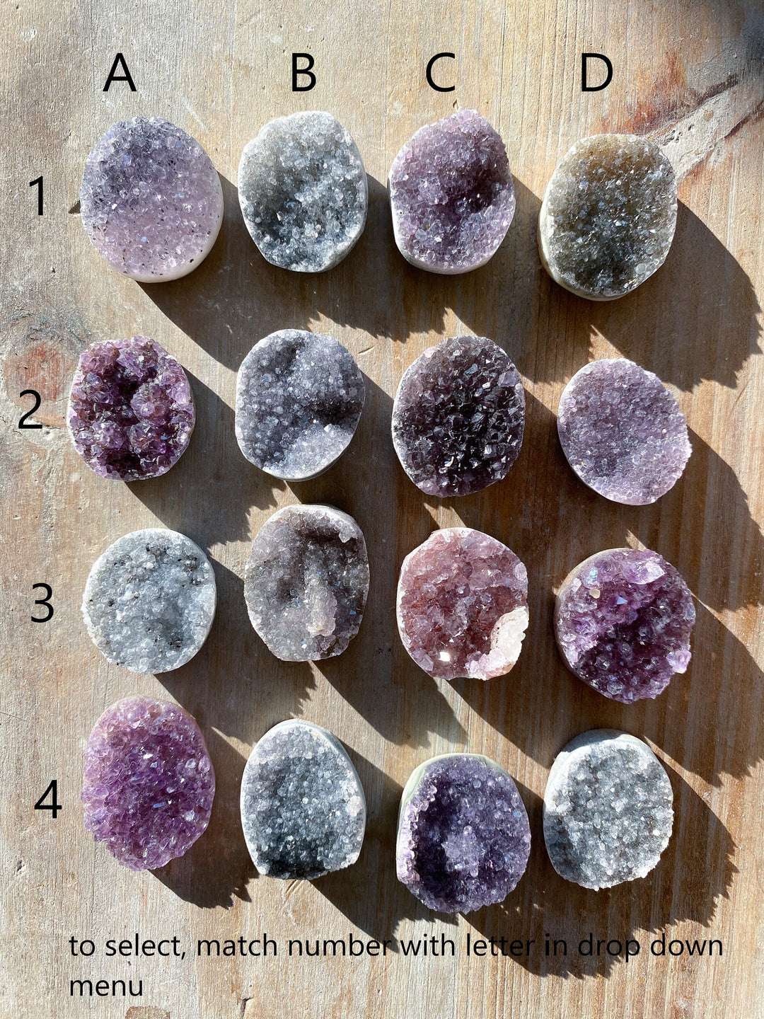 Mini Rainbow Amethyst Cluster - You Choose