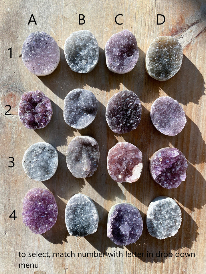 Mini Rainbow Amethyst Cluster - You Choose