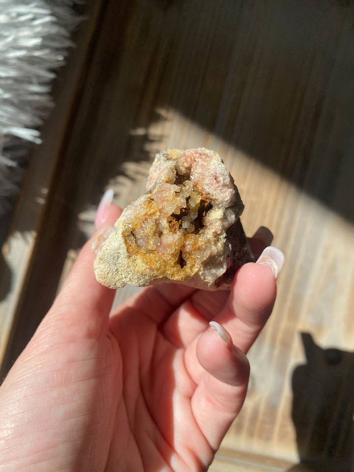 Pink Amethyst Cluster 3" - Protection - Energy Cleanse Crystal - Calming Stone - Creativity - Crown, Third Eye Chakra