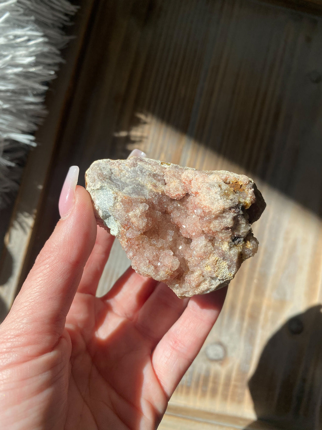 Pink Amethyst Cluster 3" - Protection - Energy Cleanse Crystal - Calming Stone - Creativity - Crown, Third Eye Chakra