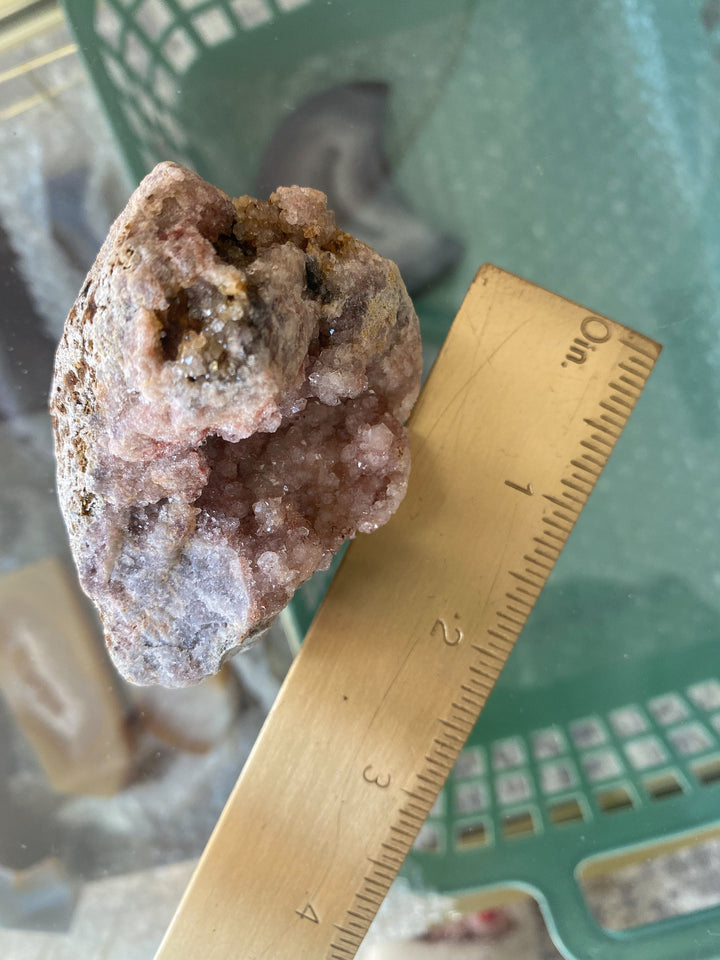 Pink Amethyst Cluster 3" - Protection - Energy Cleanse Crystal - Calming Stone - Creativity - Crown, Third Eye Chakra