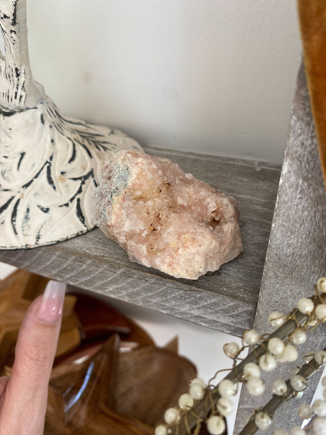 Pink Amethyst Cluster 2" - Pink Ameythst Geode - Protection - Energy Cleanse Crystal - Calming Stone - Creativity - Crown, Third Eye Chakra