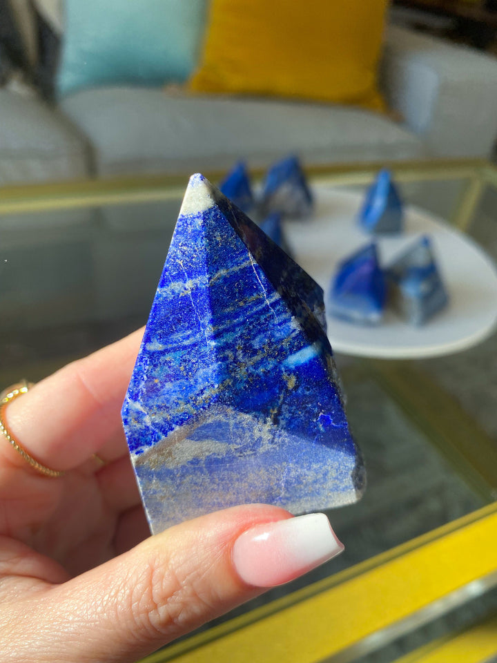 Lapis Lazuli Top Polish Point - Choose Size