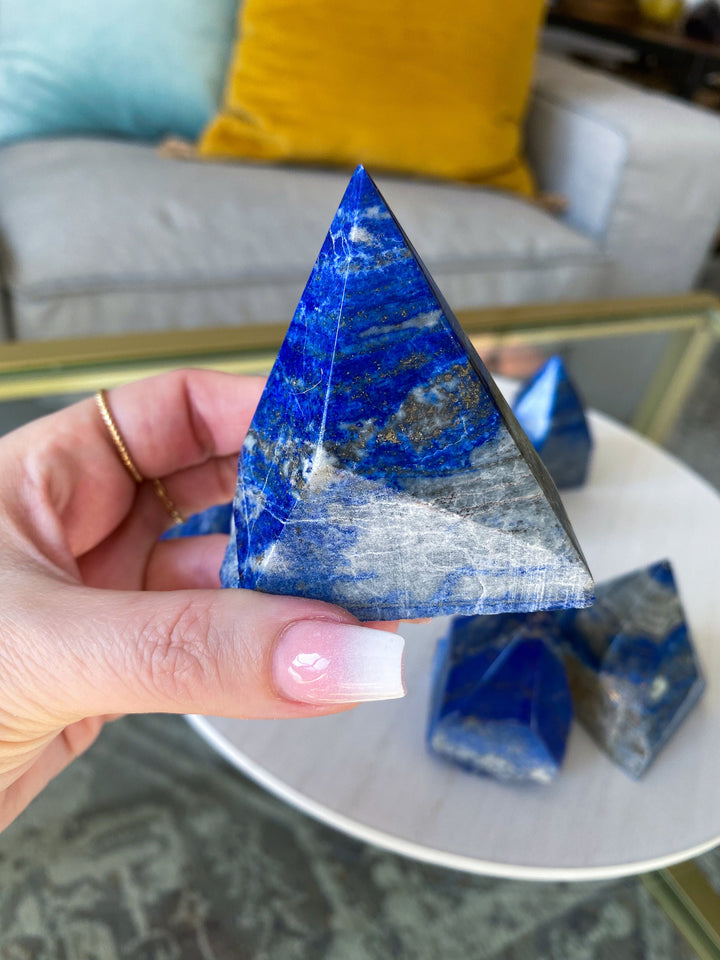Lapis Lazuli Top Polish Point - Choose Size