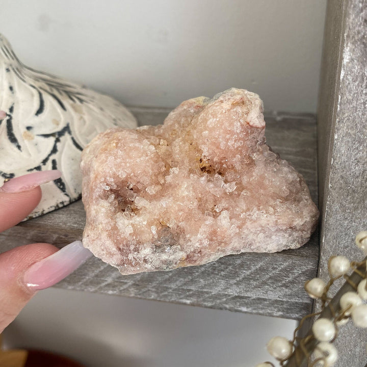 Pink Amethyst Cluster 2" - Pink Ameythst Geode - Protection - Energy Cleanse Crystal - Calming Stone - Creativity - Crown, Third Eye Chakra