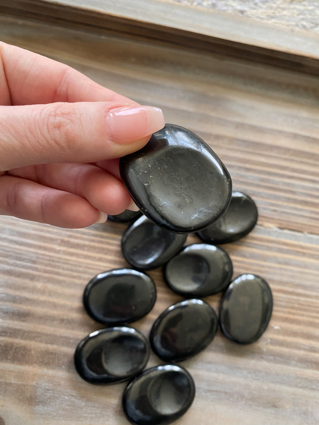 Shungite Worry Stone - Protection