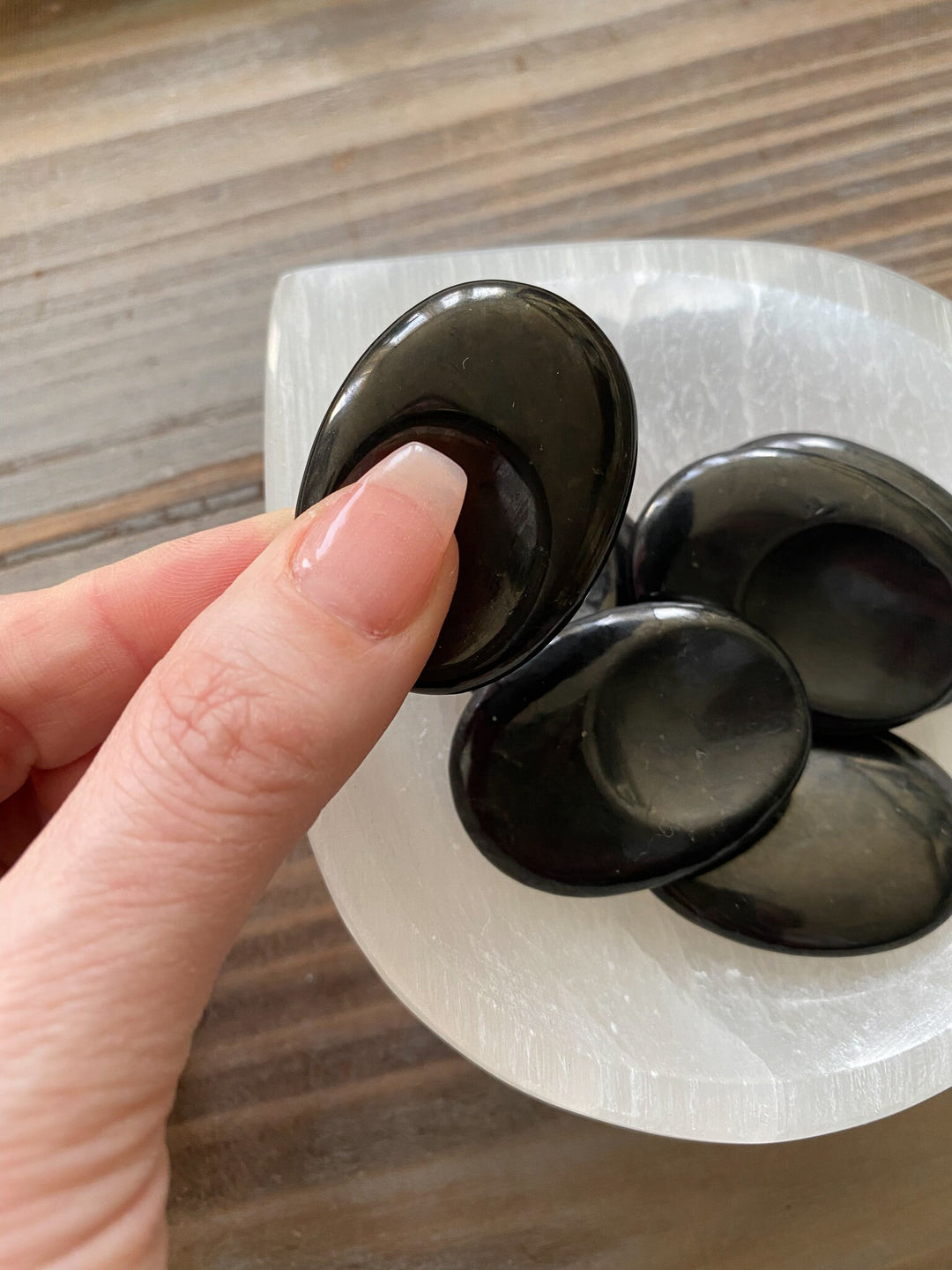 Shungite Worry Stone - Protection