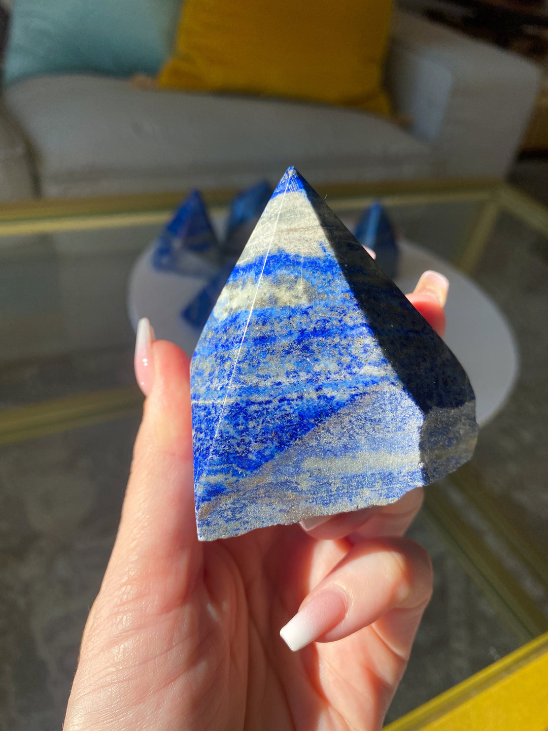 Lapis Lazuli Top Polish Point - Choose Size