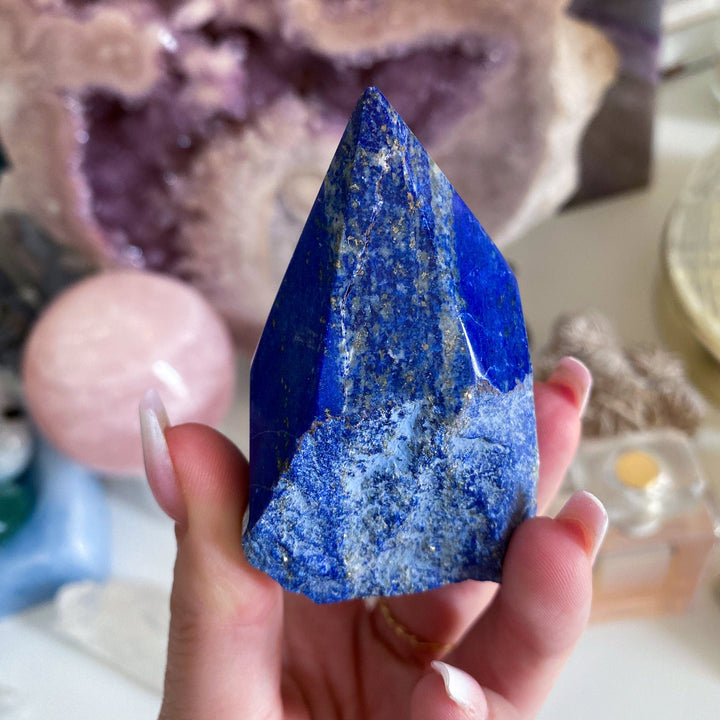 Lapis Lazuli Top Polish Point - Choose Size