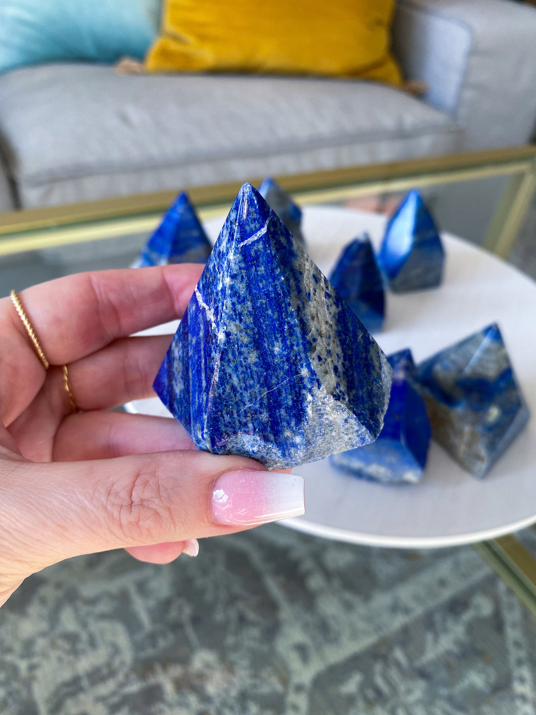 Lapis Lazuli Top Polish Point - Choose Size