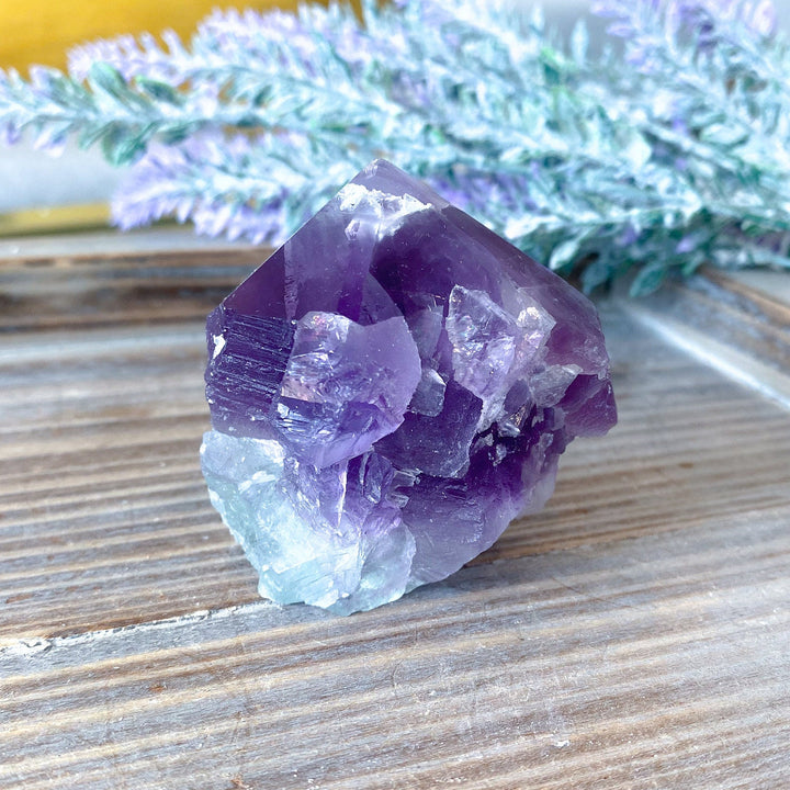 Small Rainbow Fluorite Top Polish Point 2" - Get EXACT Stone