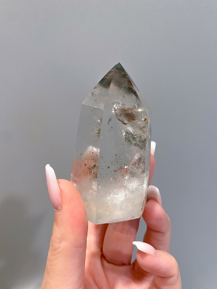 3" Garden Quartz Point - Get this Exact Piece - Power - Creativity - Transformation - Sleep - Clarity - Synchronicity - Grounding