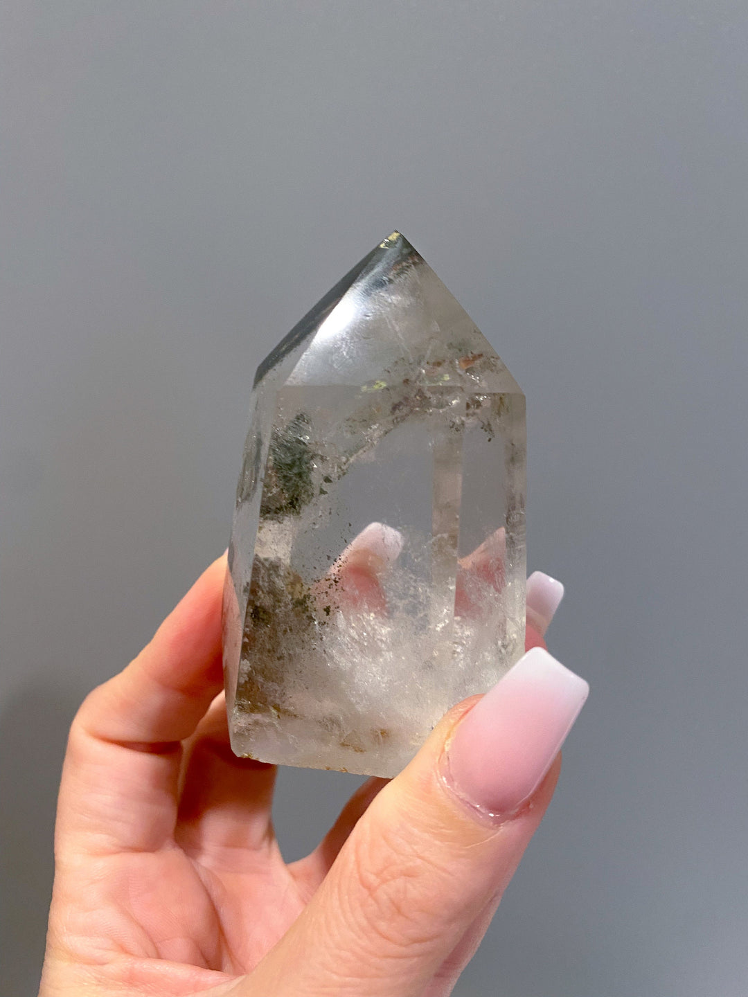 3" Garden Quartz Point - Get this Exact Piece - Power - Creativity - Transformation - Sleep - Clarity - Synchronicity - Grounding