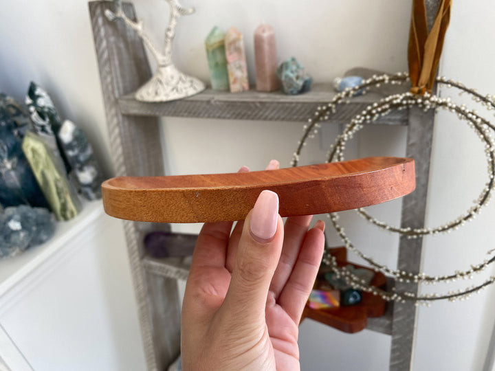 Handmade Moon Wood Bowl