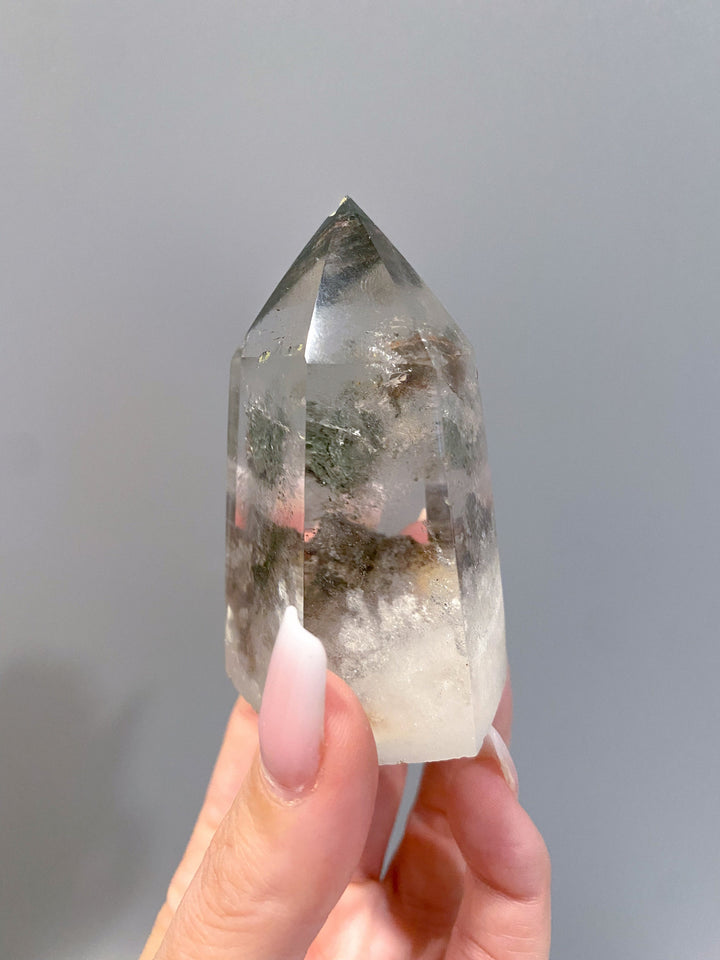 3" Garden Quartz Point - Get this Exact Piece - Power - Creativity - Transformation - Sleep - Clarity - Synchronicity - Grounding