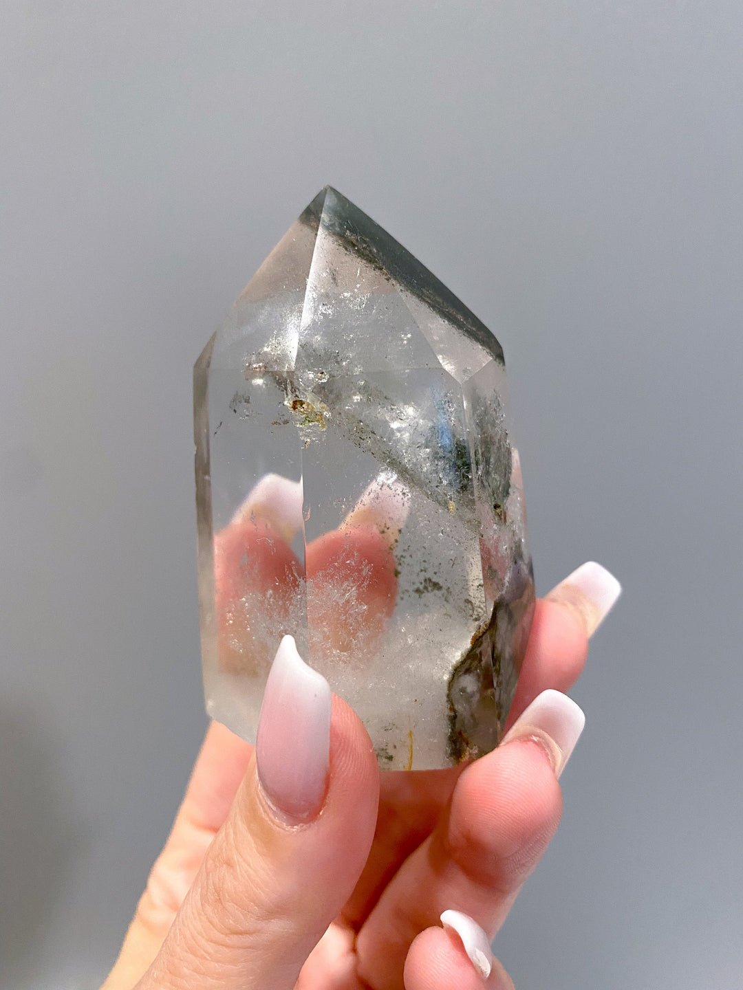 3" Garden Quartz Point - Get this Exact Piece - Power - Creativity - Transformation - Sleep - Clarity - Synchronicity - Grounding