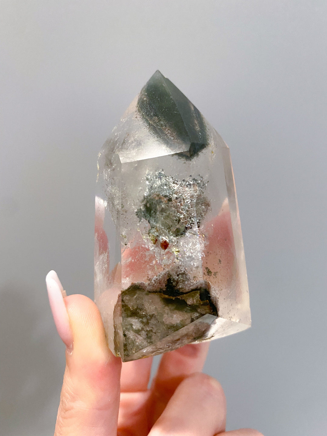 3" Garden Quartz Point - Get this Exact Piece - Power - Creativity - Transformation - Sleep - Clarity - Synchronicity - Grounding