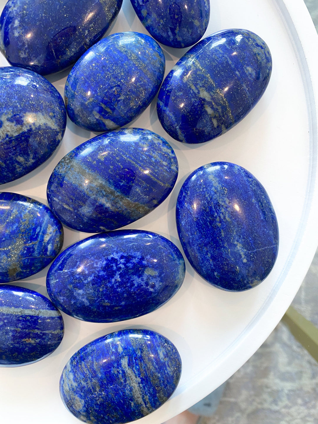 QUALITY Lapis Lazuli Palm Stone