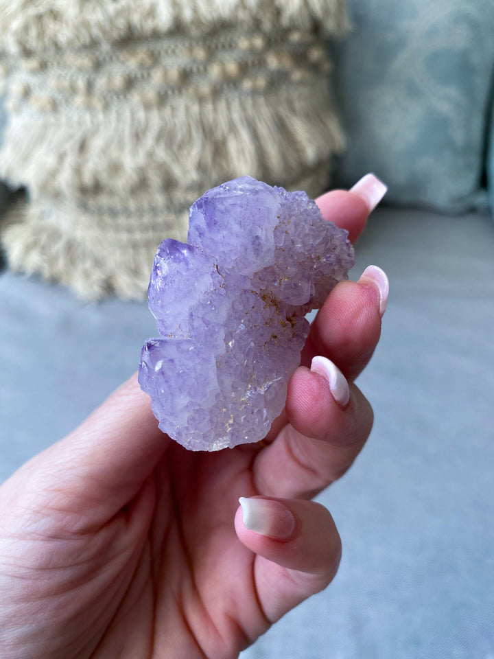 Lilac Purple Spirit Quartz "Mountain"- Get Exact item - Harmony - Alignment - Aura Cleanse - Cactus Quartz