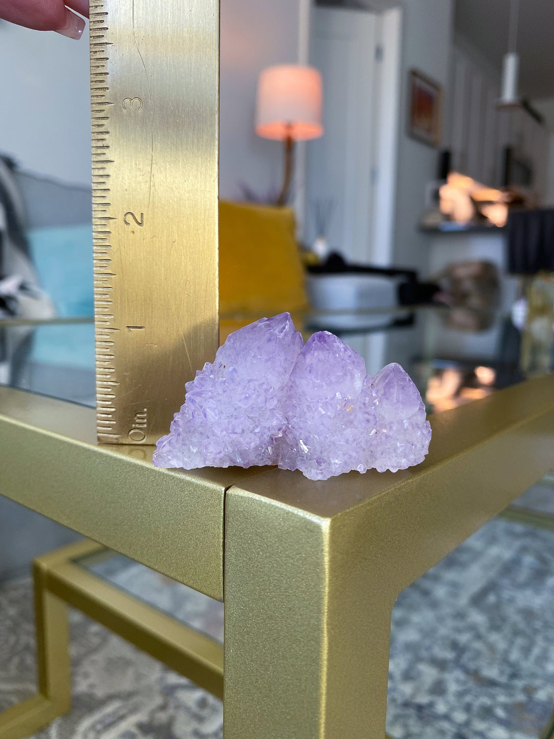Lilac Purple Spirit Quartz "Mountain"- Get Exact item - Harmony - Alignment - Aura Cleanse - Cactus Quartz