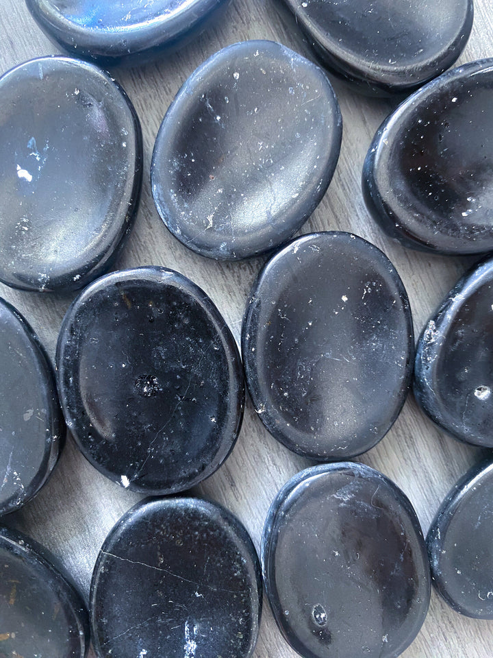 Black Tourmaline Worry Stone